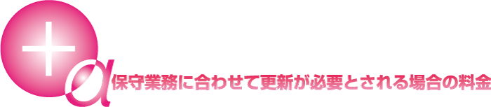 ホームページメンテナンスプラスアルファ